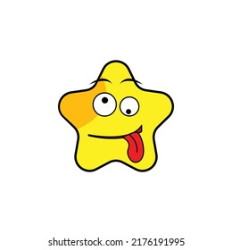 Emoticon template face expression icon vector on a white background.
