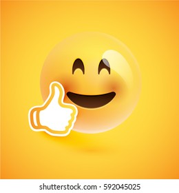 Smiley Daumen Hoch Hd Stock Images Shutterstock