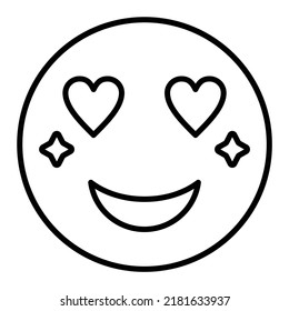 Emoticon vector icon. Can be used for printing, mobile and web applications.