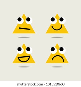 Emoticon Vector Template Design