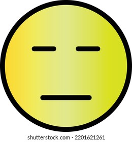 Emoticon Amarillo Moderno. Vector. Emoticono. para web o aplicaciones. sonrisa emoticono, triste, amor 