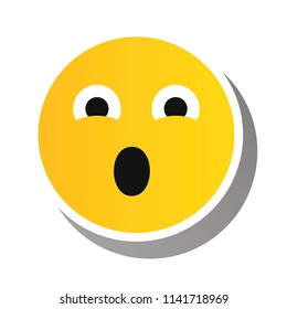 Emoticons. Emoji. Isolated vector illustration on white background