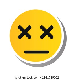 Emoticons. Emoji. Isolated vector illustration on white background