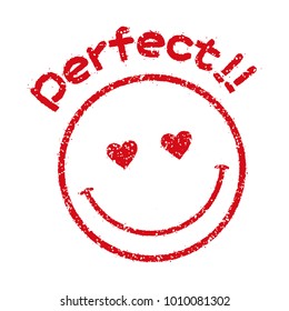emoticons / face stamp icon with text for educational use etc. (Perfect!!) 