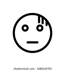 emoticons face stunned