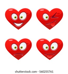 Emoticons Heart, 4 positive emoticon