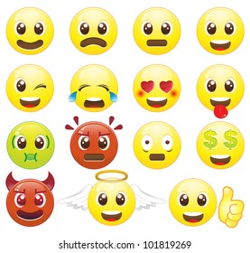 Emoticons Icon Set-smiles