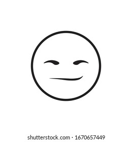 Icono de emoticonos diseño de ilustración vectorial 