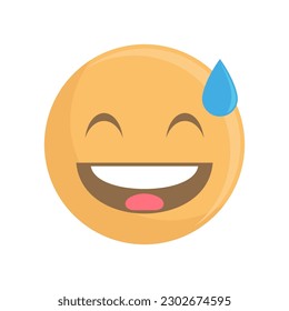 Emoticons Icon Vector , Simple and Modern