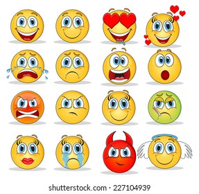 Emoticons Set