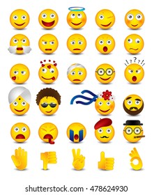 Emoticons set.