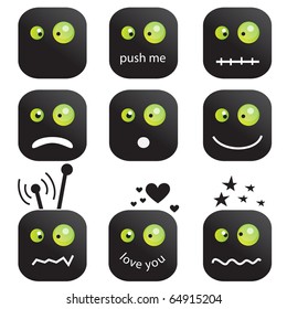 Emoticons set