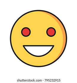 Emoticons and smile