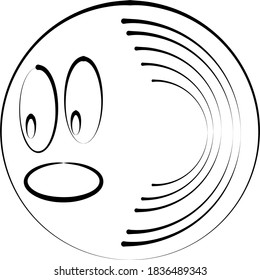 
Emoticons that describe shocked expressions are ready to be used for your needs