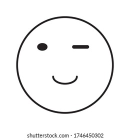 Emoticons Vector on white background