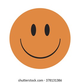 Emoticons.Smileys icon yellow color.Emoji face vector on white background