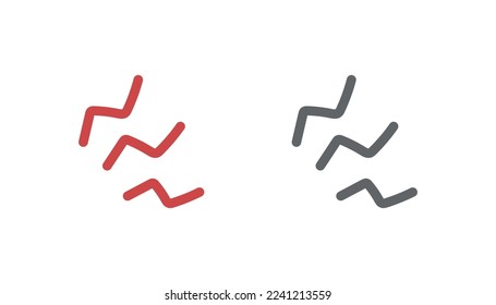 Emotion of anger and irritability. Rage emotion cartoon