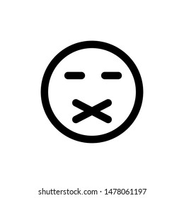 Emotion face symbol icon vector EPS 10 illustration