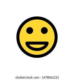 Emotion face symbol icon vector EPS 10 illustration