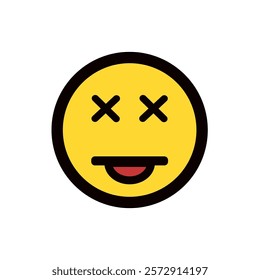 Emotion face symbol icon vector EPS 10 illustration