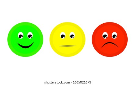 Emotion se enfrenta a un icono vector emoji aislado en fondo blanco, un icono vector emoji para el diseño gráfico móvil y informático