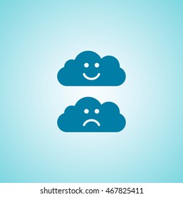 emotion icon of cloud