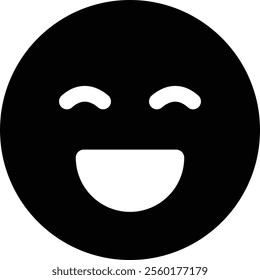 Emotion Icon in flat. Emoji icon containing happy emotion, sad, smiling, surprised, angry, relaxed, confused, laughing and shocked isolated on transparent background Vector for apps or web