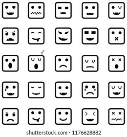 emotion icon set