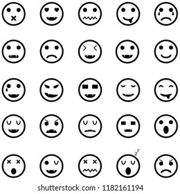 emotion icon set