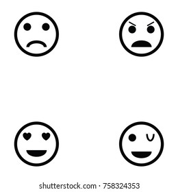 emotion icon set