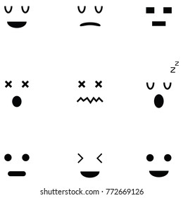 emotion icon set