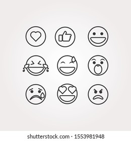 Emotion Icon Set Design, Emotion Logo