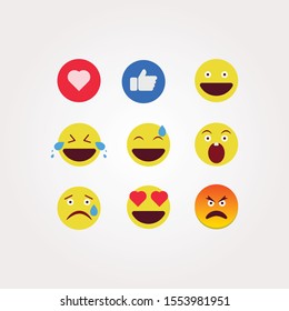 Emotion Icon Set Design, Emotion Logo