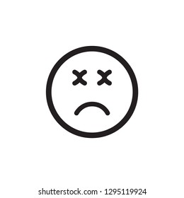 emotion icon in trendy flat style 