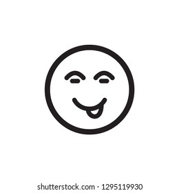 emotion icon in trendy flat style 