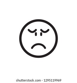 emotion icon in trendy flat style 
