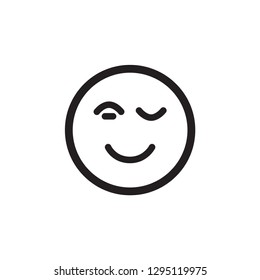 emotion icon in trendy flat style 