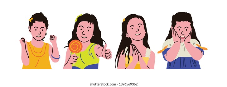 The emotion of joy is felt by a person when he feels happy, joyful, and excited.