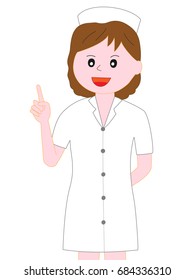 Emotion of a nurse.