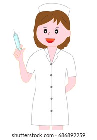 Emotion of a nurse.
