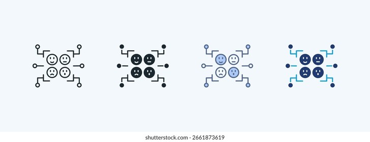 Emotion Recognition Multiple Style Icon Collection