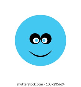 Emotion smile icon 