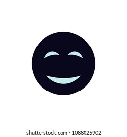 emotion smile icon. Element of colored web icon for mobile concept and web apps. Detailed emotion smile icon can be used for web and mobile. Premium icon on white background