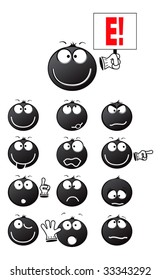 emotion smile_black