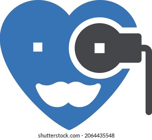 Emotionen, Vektorsymbol