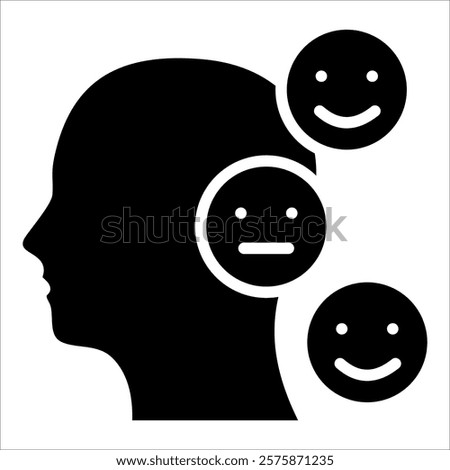 Emotional Awareness Icon Element For Design