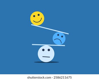 Emotional Balance Happy Sad Indifferent