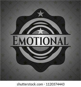 Emotional dark badge