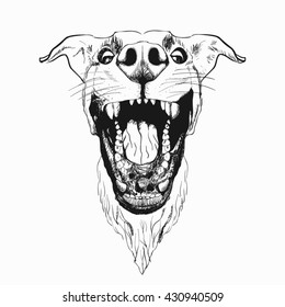 emotional dog