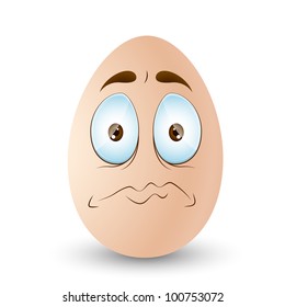 Emotional Egg Vector